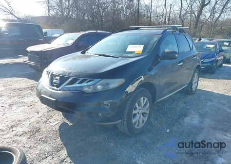 2011 Nissan Murano Sv из США, поврежденный, VIN JN8AZ1MW7BW164638